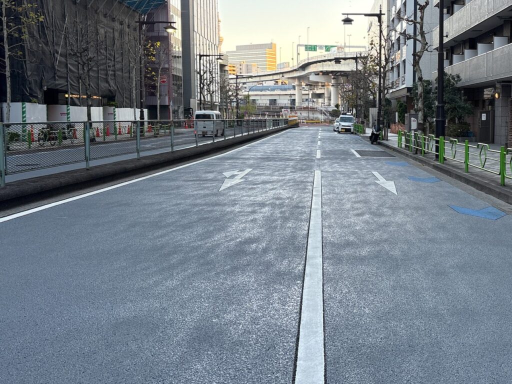 道路工事施工写真